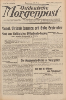 Ostdeutsche Morgenpost : erste oberschlesische Morgenzeitung. Jg.13, Nr. 224 (15 August 1931) + dod.