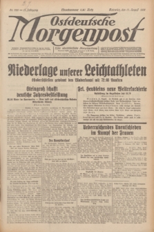 Ostdeutsche Morgenpost : erste oberschlesische Morgenzeitung. Jg.13, Nr. 226 (17 August 1931)