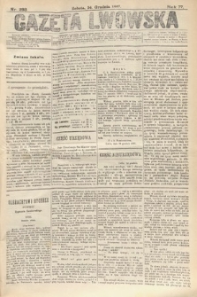 Gazeta Lwowska. 1887, nr 293