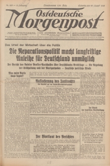 Ostdeutsche Morgenpost : erste oberschlesische Morgenzeitung. Jg.13, Nr. 229 (20 August 1931) + dod.