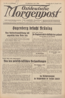 Ostdeutsche Morgenpost : erste oberschlesische Morgenzeitung. Jg.13, Nr. 236 (27 August 1931) + dod.