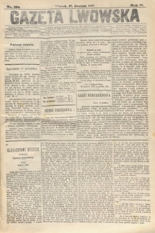 Gazeta Lwowska. 1887, nr 294