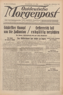 Ostdeutsche Morgenpost : erste oberschlesische Morgenzeitung. Jg.13, Nr. 243 (3 September 1931) + dod.