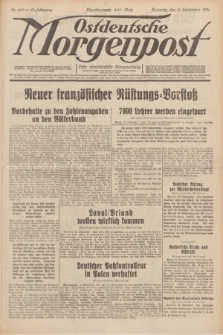 Ostdeutsche Morgenpost : erste oberschlesische Morgenzeitung. Jg.13, Nr. 251 (11 September 1931) + dod.
