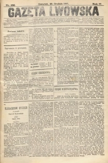 Gazeta Lwowska. 1887, nr 296