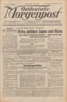 Ostdeutsche Morgenpost : erste oberschlesische Morgenzeitung. Jg.13, Nr. 260 (20 September 1931) + dod.