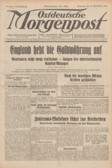 Ostdeutsche Morgenpost : erste oberschlesische Morgenzeitung. Jg.13, Nr. 261 (21 September 1931)