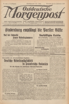 Ostdeutsche Morgenpost : erste oberschlesische Morgenzeitung. Jg.13, Nr. 269 (29 September 1931)