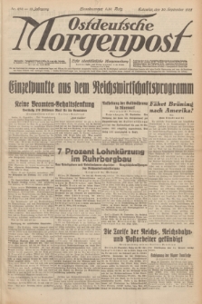 Ostdeutsche Morgenpost : erste oberschlesische Morgenzeitung. Jg.13, Nr. 270 (30 September 1931)