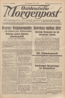 Ostdeutsche Morgenpost : erste oberschlesische Morgenzeitung. Jg.13, Nr. 280 (10 Oktober 1931)