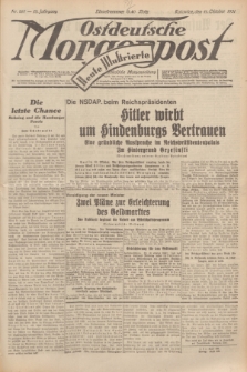 Ostdeutsche Morgenpost : erste oberschlesische Morgenzeitung. Jg.13, Nr. 281 (11 Oktober 1931) + dod.