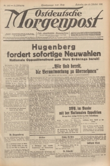Ostdeutsche Morgenpost : erste oberschlesische Morgenzeitung. Jg.13, Nr. 282 (12 Oktober 1931)