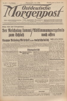 Ostdeutsche Morgenpost : erste oberschlesische Morgenzeitung. Jg.13, Nr. 286 (16 Oktober 1931)