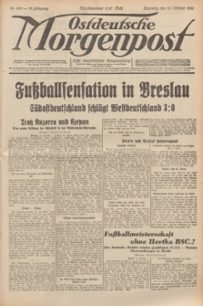 Ostdeutsche Morgenpost : erste oberschlesische Morgenzeitung. Jg.13, Nr. 289 (19 Oktober 1931)