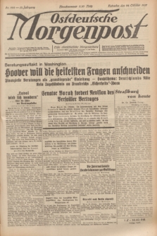 Ostdeutsche Morgenpost : erste oberschlesische Morgenzeitung. Jg.13, Nr. 294 (24 Oktober 1931)