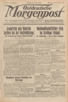 Ostdeutsche Morgenpost : erste oberschlesische Morgenzeitung. Jg.13, Nr. 296 (26 Oktober 1931)