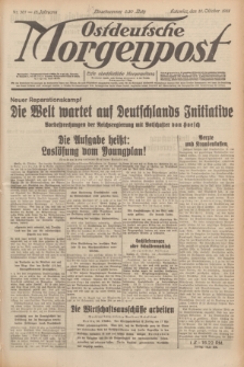 Ostdeutsche Morgenpost : erste oberschlesische Morgenzeitung. Jg.13, Nr. 301 (31 Oktober 1931)