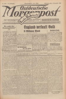 Ostdeutsche Morgenpost : erste oberschlesische Morgenzeitung. Jg.13, Nr. 302 (1 November 1931) + dod.