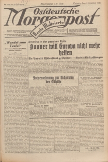 Ostdeutsche Morgenpost : erste oberschlesische Morgenzeitung. Jg.13, Nr. 309 (8 November 1931) + dod.