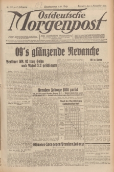 Ostdeutsche Morgenpost : erste oberschlesische Morgenzeitung. Jg.13, Nr. 310 (9 November 1931)