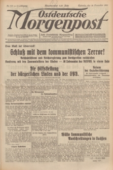Ostdeutsche Morgenpost : erste oberschlesische Morgenzeitung. Jg.13, Nr. 315 (14 November 1931)