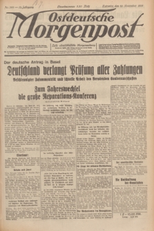 Ostdeutsche Morgenpost : erste oberschlesische Morgenzeitung. Jg.13, Nr. 322 (21 November 1931)
