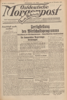 Ostdeutsche Morgenpost : erste oberschlesische Morgenzeitung. Jg.13, Nr. 323 (22 November 1931) + dod.