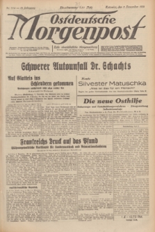 Ostdeutsche Morgenpost : erste oberschlesische Morgenzeitung. Jg.13, Nr. 334 (3 Dezember 1931)