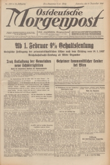 Ostdeutsche Morgenpost : erste oberschlesische Morgenzeitung. Jg.13, Nr. 339 (8 Dezember 1931)