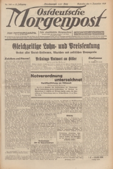 Ostdeutsche Morgenpost : erste oberschlesische Morgenzeitung. Jg.13, Nr. 340 (9 Dezember 1931)