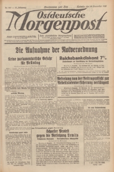Ostdeutsche Morgenpost : erste oberschlesische Morgenzeitung. Jg.13, Nr. 341 (10 Dezember 1931)