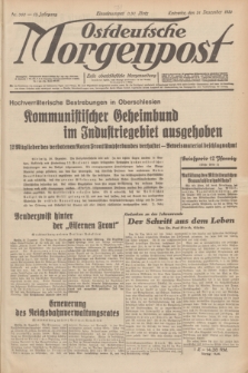 Ostdeutsche Morgenpost : erste oberschlesische Morgenzeitung. Jg.13, Nr. 360 (31 Dezember 1931)