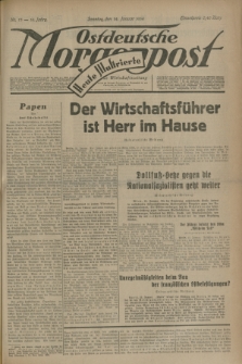 Ostdeutsche Morgenpost : Führende Wirtschaftszeitung. Jg.16, Nr. 13 (14 Januar 1934) + dod.