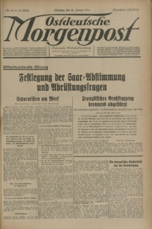 Ostdeutsche Morgenpost : Führende Wirtschaftszeitung. Jg.16, Nr. 15 (16 Januar 1934)