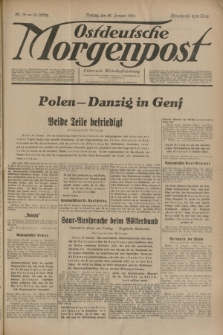 Ostdeutsche Morgenpost : Führende Wirtschaftszeitung. Jg.16, Nr. 18 (19 Januar 1934)