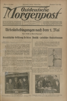 Ostdeutsche Morgenpost : Führende Wirtschaftszeitung. Jg.16, Nr. 54 (24 Februar 1934)