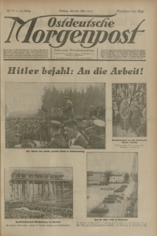 Ostdeutsche Morgenpost : Führende Wirtschaftszeitung. Jg.16, Nr. 77 (23 März 1934)