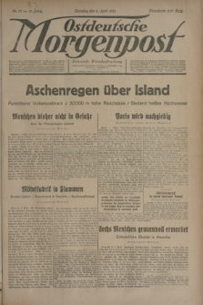 Ostdeutsche Morgenpost : Führende Wirtschaftszeitung. R.16, Nr. 87 (3 April 1934)