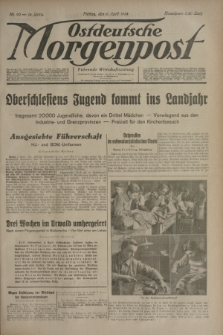Ostdeutsche Morgenpost : Führende Wirtschaftszeitung. Jg.16, Nr. 90 (6 April 1934)