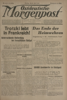 Ostdeutsche Morgenpost : Führende Wirtschaftszeitung. Jg.16, Nr. 100 (16 April 1934)