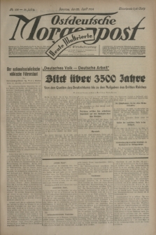 Ostdeutsche Morgenpost : Führende Wirtschaftszeitung. Jg.16, Nr. 106 (22 April 1934) + dod.