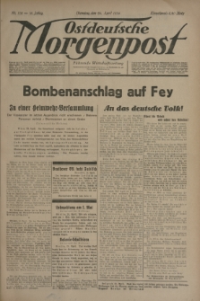 Ostdeutsche Morgenpost : Führende Wirtschaftszeitung. Jg.16, Nr. 108 (24 April 1934)