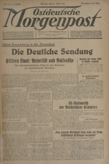 Ostdeutsche Morgenpost : Führende Wirtschaftszeitung. Jg.16, Nr. 114 (30 April 1934)