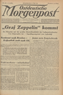 Ostdeutsche Morgenpost : Führende Wirtschaftszeitung. Jg.16, Nr. 126 (12 Mai 1934)