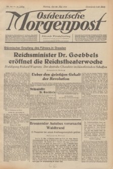 Ostdeutsche Morgenpost : Führende Wirtschaftszeitung. Jg.16, Nr. 141 (28 Mai 1934)