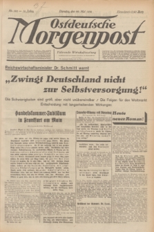 Ostdeutsche Morgenpost : Führende Wirtschaftszeitung. Jg.16, Nr. 142 (29 Mai 1934)