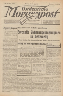Ostdeutsche Morgenpost : Führende Wirtschaftszeitung. Jg.16, Nr. 154 (10 Juni 1934) + dod.