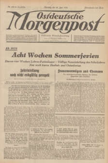 Ostdeutsche Morgenpost : Führende Wirtschaftszeitung. Jg.16, Nr. 156 (12 Juni 1934)