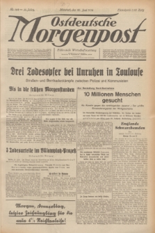 Ostdeutsche Morgenpost : Führende Wirtschaftszeitung. Jg.16, Nr. 164 (20 Juni 1934)