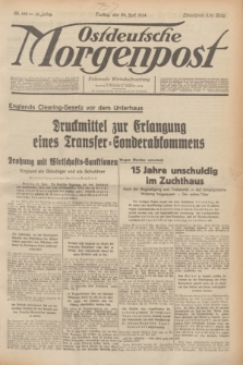Ostdeutsche Morgenpost : Führende Wirtschaftszeitung. Jg.16, Nr. 166 (22 Juni 1934)